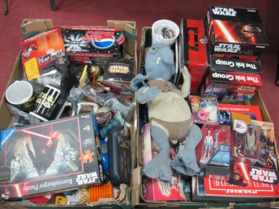 Lot 1456 - A collection of Star Wars merchandise to...