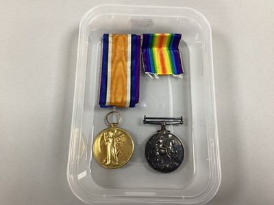 Lot 839 - WW1 British Army Medal Duo, Comprising British...