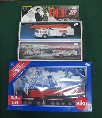 Lot 349 - Four Diecast and Plastic Model Vehicles to...
