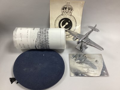 Lot 758 - RAF Themed Miscellanious Items Including;...