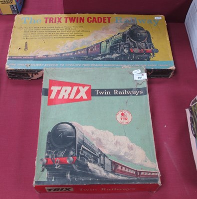 Lot 501 - Two Trix 'OO' Gauge Model Railway Train Sets...