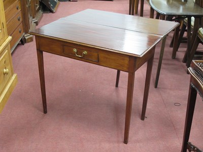 Lot 1512 - Early XIX Century Mahogany Tea Table, with a...