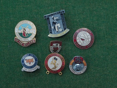 Lot 671 - Enamelled Supporters Club Badges - Crewe,...