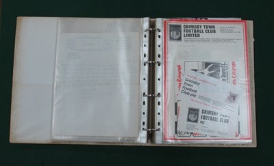 Lot 526 - Football Club correspondence, Letters, and...