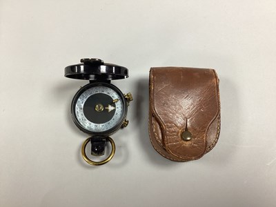 Lot 818 - Military Style Verners Prismatic Compass with...